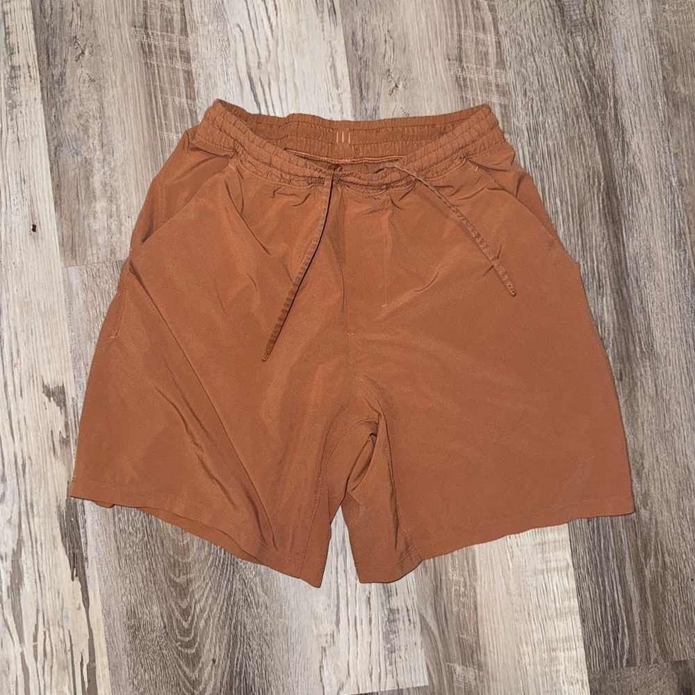 lululemon athletica Men's Orange Athletic Shorts